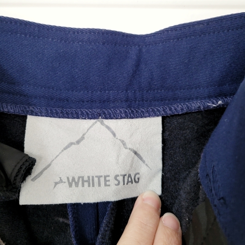 Vintage White Stag Navy Blue Ski Pants Size Small - Picture 9 of 10